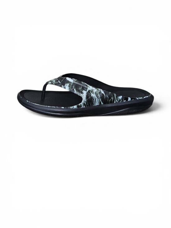 Crocs Men\'s Swiftwater Wave Mossy Oak Elements Flip Flops Camo Sandals Size 11 main image 11